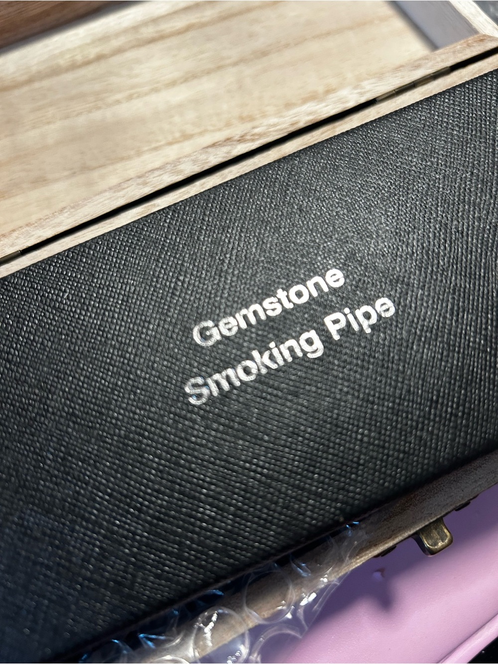 Smoking Pipe Case - Black